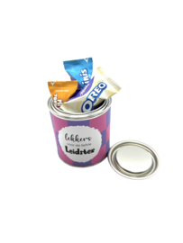 Blikje lekkers voor de liefste Leidster