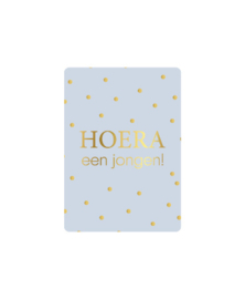 Hoera een jongen!