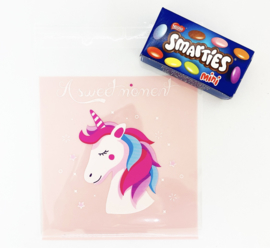 Unicorn uitdeelzakje