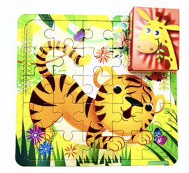 Jungle puzzel + Rozijntjes