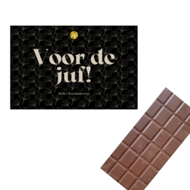 Chocoladereep voor de Juf