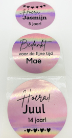Sticker Roze