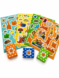 Dikkie Dik raamstickers