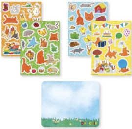 Dikkie Dik raamstickers