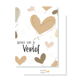 Geniet van je Verlof - Hartjes