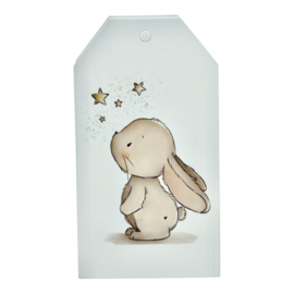 Kado label Konijn