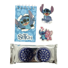 Stitch traktatie kant-en-klaar - Notitieblokje & Gum