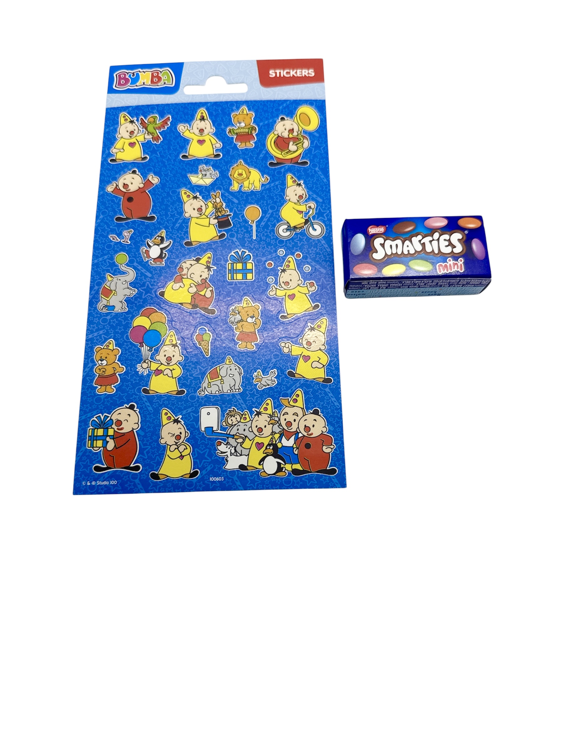 Bumba stickervel