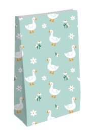 Kraamcadeau zakje Little Goose - Mint