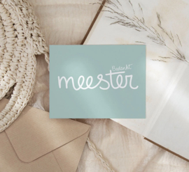 Kaart - Meester