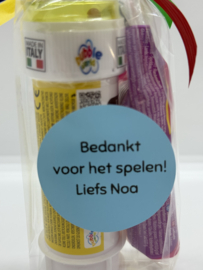 Bing bellenblaas + snoepje