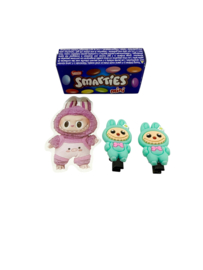 Labubu haarclipjes