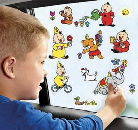 Bumba raamstickers — traktatie voor 3 en 4 jaar