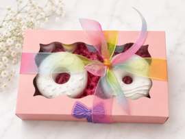 Donut gipsfiguurtjes schilderen