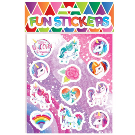 Unicorn stickervel