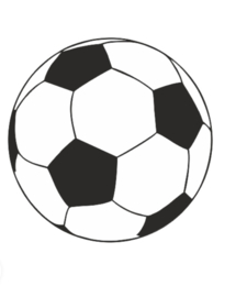 Voetbal sticker