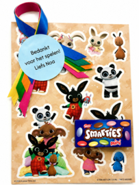 Bing raamstickers