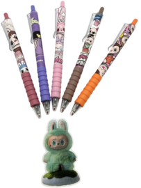 Labubu pen met grip