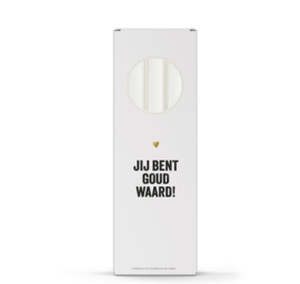 Kaarsen | Jij bent goud waard
