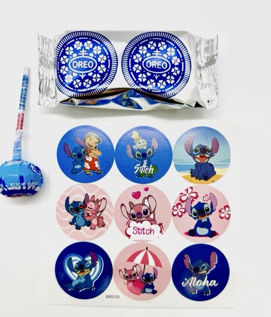 Stitch stickervel