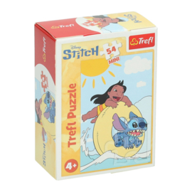 Stitch traktatie - Mini Puzzel & Snoep