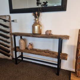 Side Table Robuust Hout