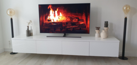 Industriële lamp paal