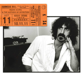 Frank Zappa - Live Carnegie Hall 3 CD Release 21-8-2020