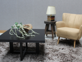 Square Dark coffee table