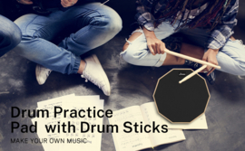 Drum oefenpad - Drumpad - Groot - 12 inch / 31 cm