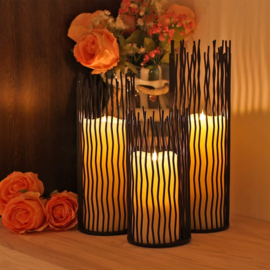 Simpdecor kaarsenhouder set van 3