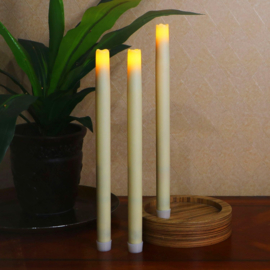 Led kaarsen | set van 3 | Dinerkaarsen