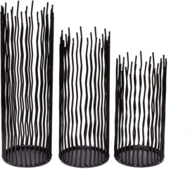 Simpdecor kaarsenhouder set van 3