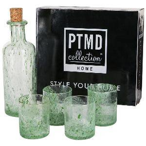 PTMD Fles met Glazen