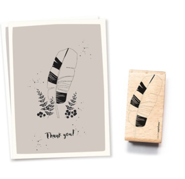 Cats on Appletrees - 2495 - Stempel -  Bananenblad