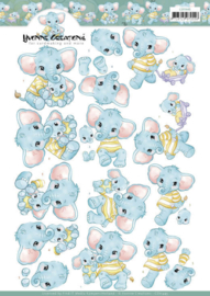 3D knipvel - Yvonne Creations - I will protect you - CD11445