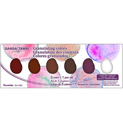 Gansai Tambi Sets Granulating Colors, 5 Colors set - MC20GN/5V