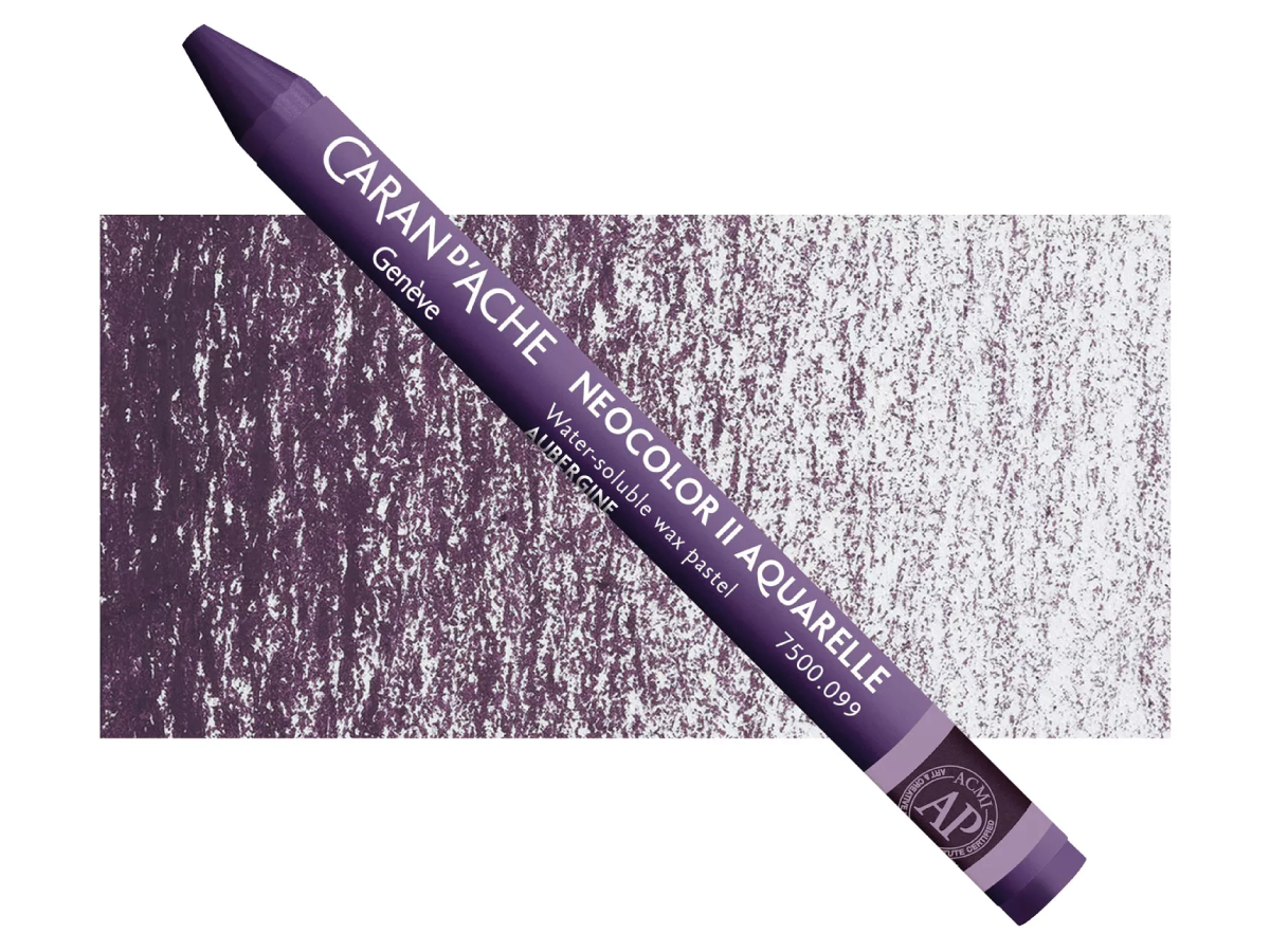 Caran d’ache - neocolor II – 099 Aubergine - 0318917099