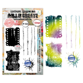 AALL & Create - TP-1337 - A6 Stamp Sets - Sewn Sparks