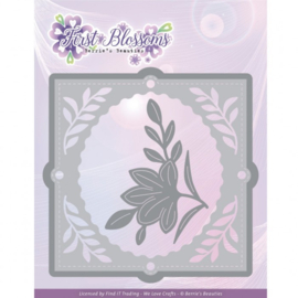 Dies - Berries Beauties - First Blossoms - Leafy Frame - BBD10086