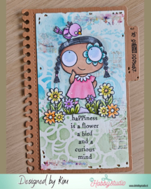 AALL & Create - #TP-1283 - A7 Stamp Set - Happiness Is