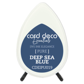 Card Deco Essentials Fade-Resistant Dye Ink Deep Sea Blue