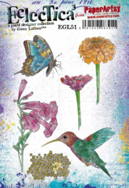 Paperartsy - E³ Gwen Lafleur 51 (A5 set, trimmed, on EZ)
