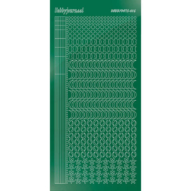 Hobbydots sticker - Mirror Green