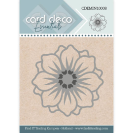 Card Deco Essentials - Mini Dies - Flower - CDEMIN10008