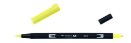 Tombow ABT brushpen pale yellow ABT-062