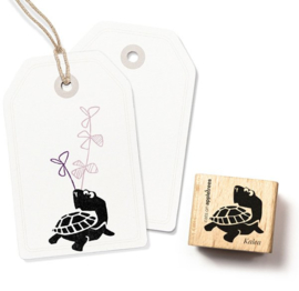 Cats on Appletrees - 2300 - Stempel - Schildpad Kalea