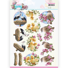 Knipvel -  CD11654 - Amy Design - Enjoy Spring - Birds