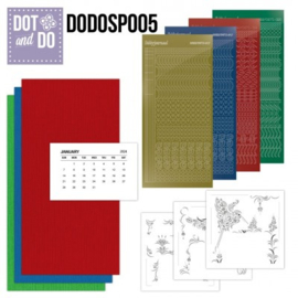Dot And Do Special Calander Set 5 - Graphic Birds -  DODOSP005
