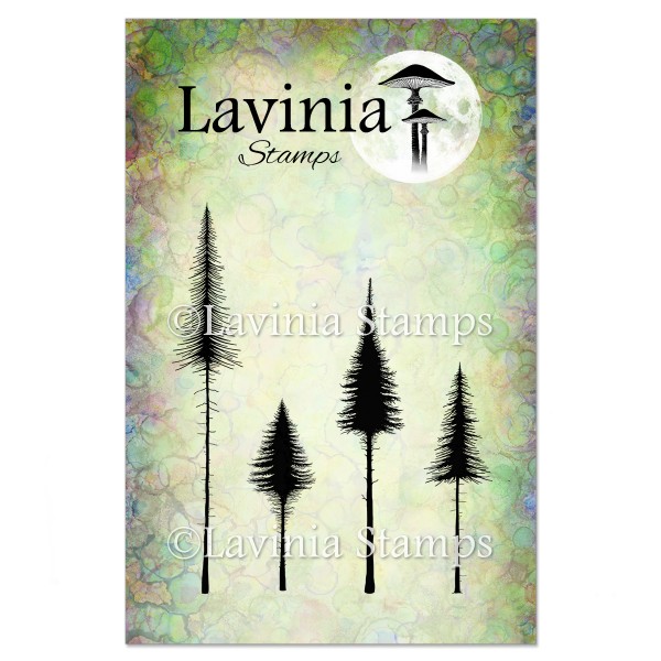 Lavinia - LAV836 - Small Pine Trees Stamp